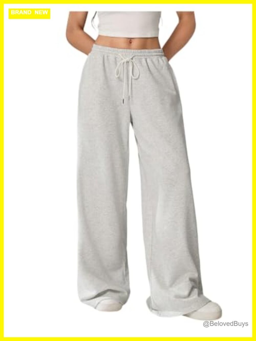 Tall Wide Leg Baggy Sweatpants Casual Track Pants Trousers Drawstring